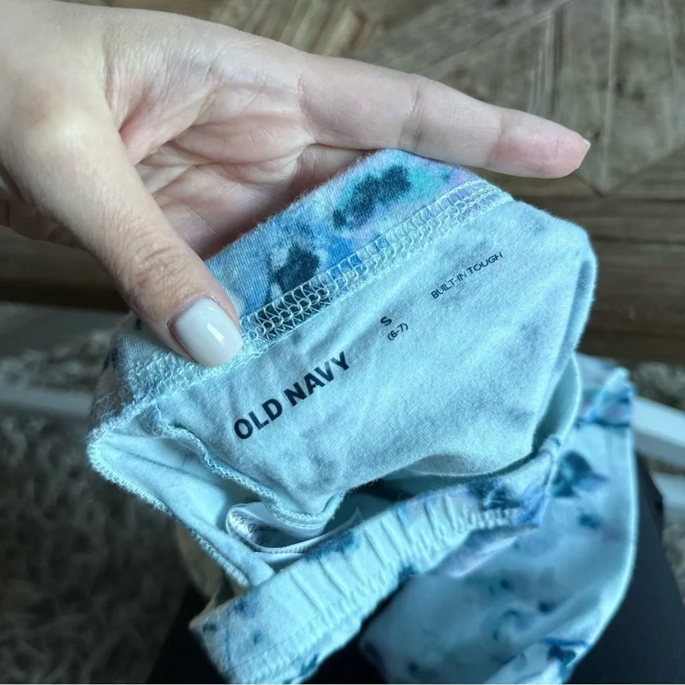 Old Navy Tie-Dye Girls Leggings Small 6-7